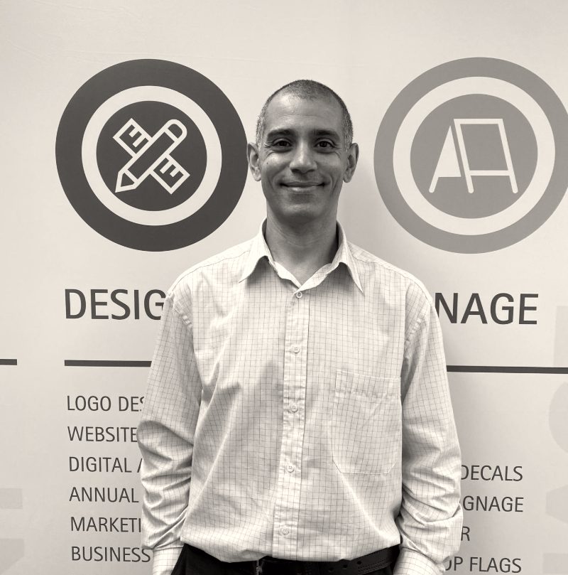 Jeremiah at his B2B franchise office in North Sydney